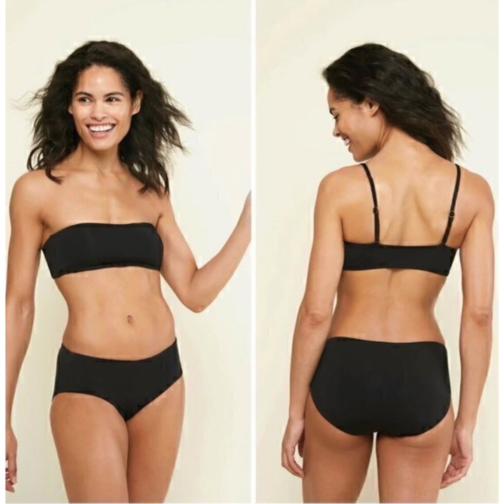 Andie Swim The Rio Top Women Size M Black Bikini Top NWT